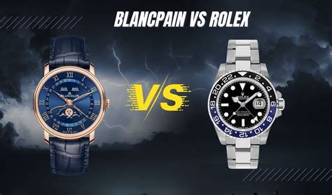 rolex vs versace|rolex vs blancpain watch.